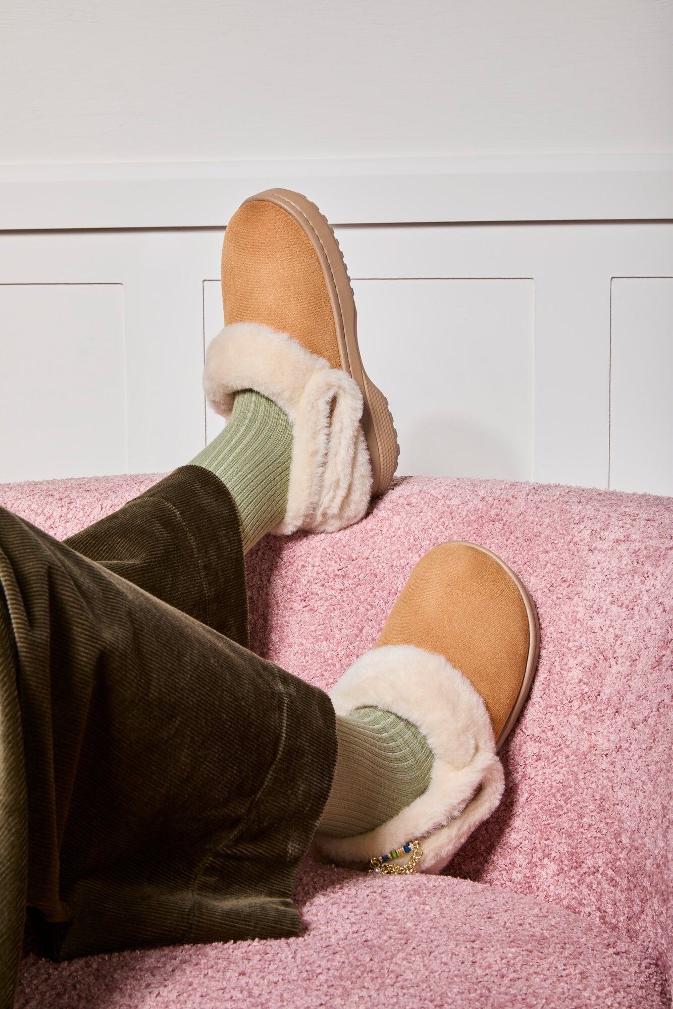 Classic Unfurgettable Suede clog - Sepia